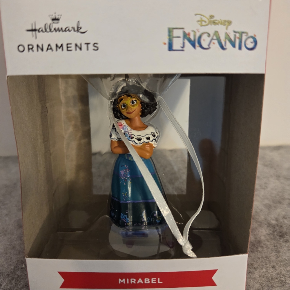 Hallmark Encanto Mirabel Ornament - Blue and White